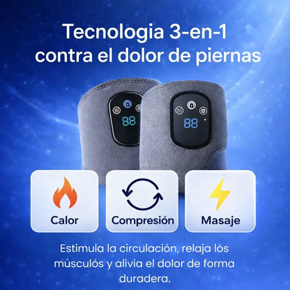 Masajeador eléctrico con calor para pies Olvídate del dolor, molestias e hinchazón