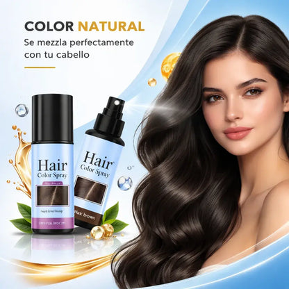 Spray temporal para cubrir canas de forma instantanea | fórmula a base de plantas