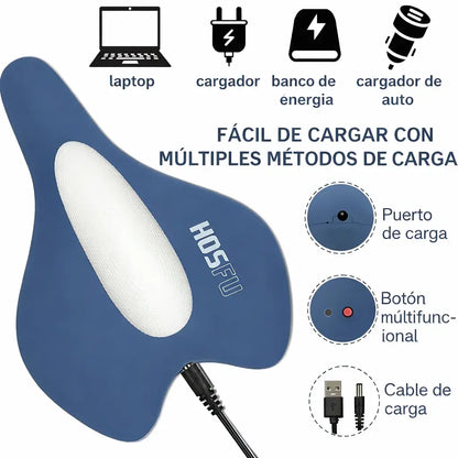 Entrenador de suelo pélvico unisex con vibración hecho de silicona de grado médico