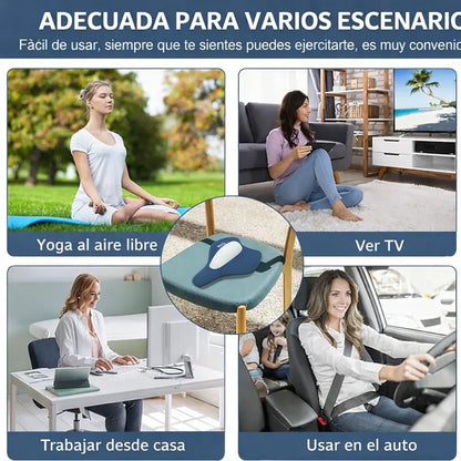 Entrenador de suelo pélvico unisex con vibración hecho de silicona de grado médico
