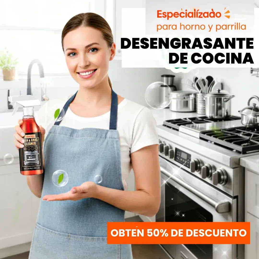 Limpiador de grasa multiusos | Especializado para horno y parrilla 0 Grasa de cocina